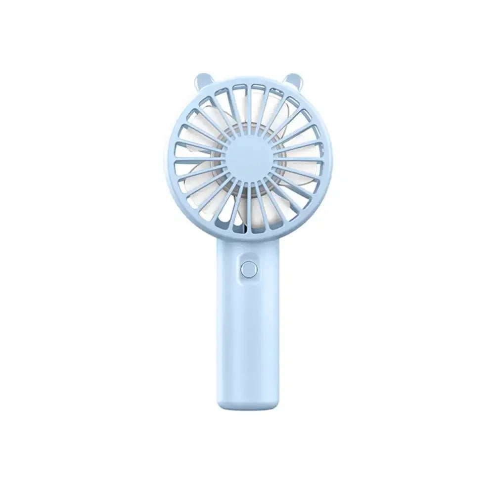 Mini USB Rechargeable Fan – Quiet Handheld Fan for Desk & Travel