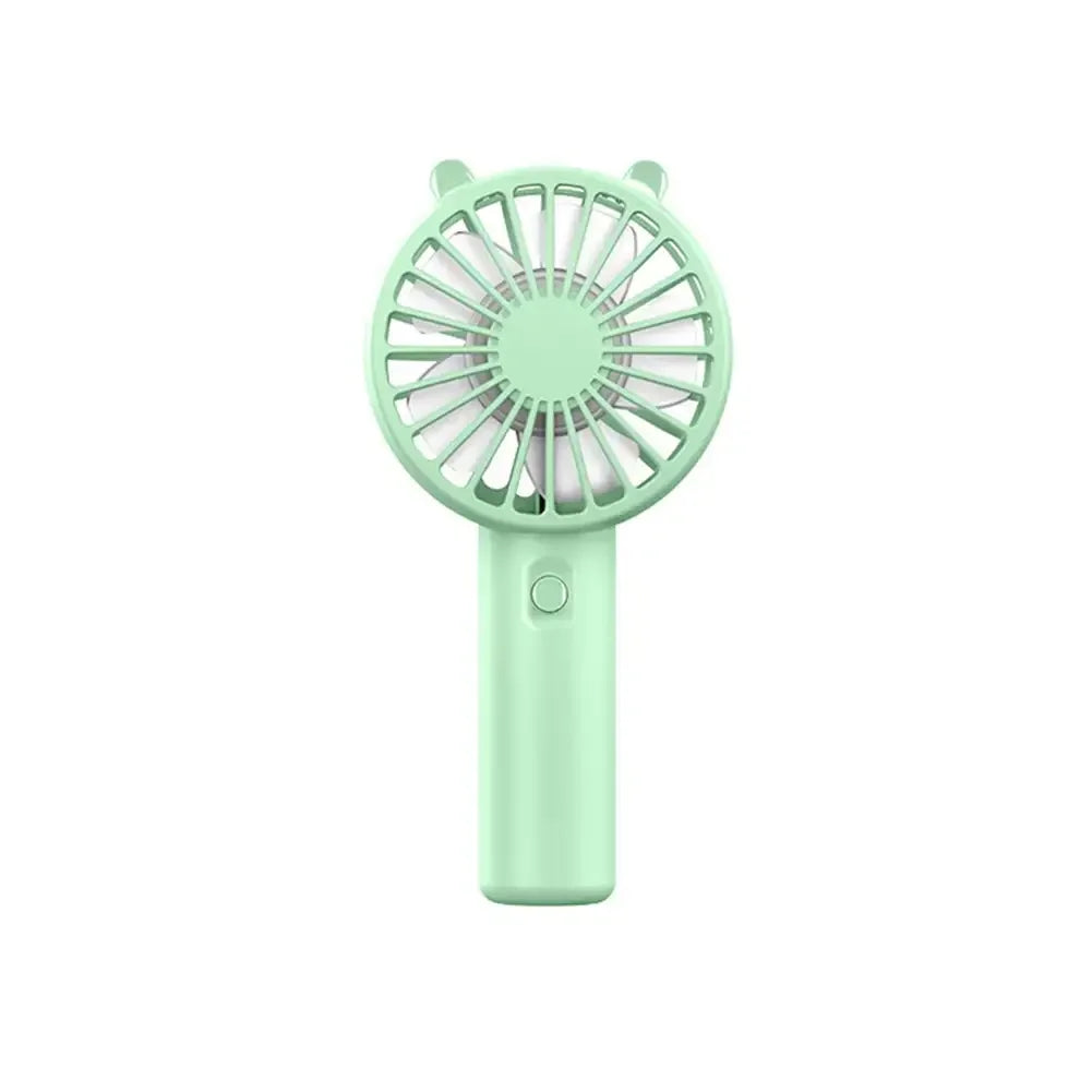 Mini USB Rechargeable Fan – Quiet Handheld Fan for Desk & Travel