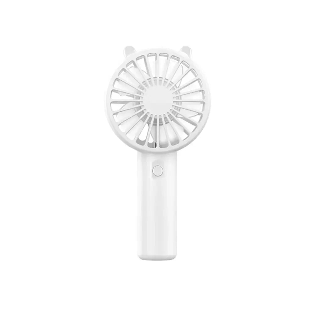 Mini USB Rechargeable Fan – Quiet Handheld Fan for Desk & Travel